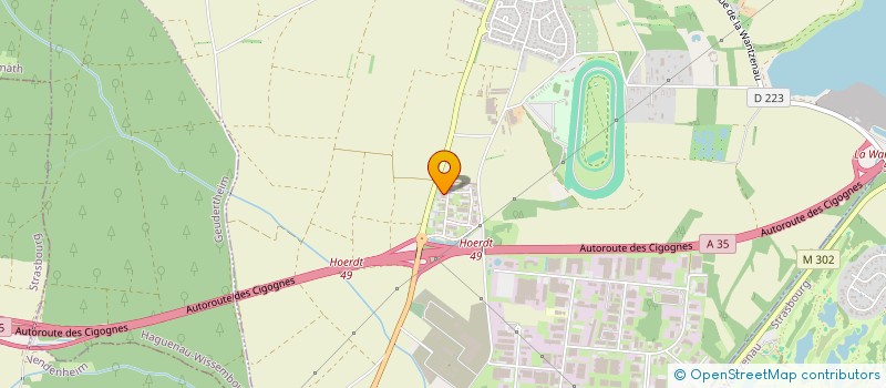 localisation de l'entreprise MADAME ELISA FISCHER  HRDT