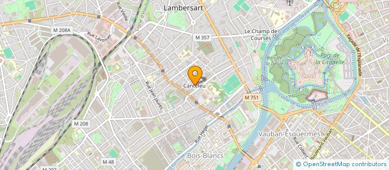 localisation de l'entreprise MADAME ELISA FRANCOMME à LAMBERSART