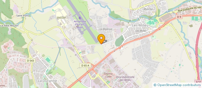 localisation de l'entreprise MADAME ELISA GAIATO  AIX EN PROVENCE