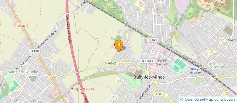 localisation de l'entreprise MADAME ELISA GARBE  BULLY-LES-MINES