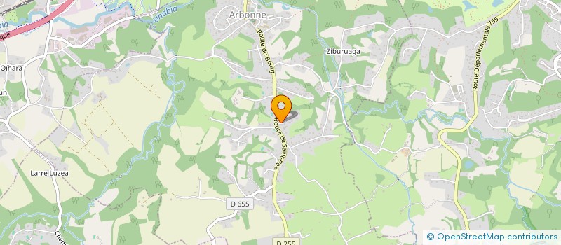 localisation de l'entreprise MADAME ELISA GARCIA  ARBONNE