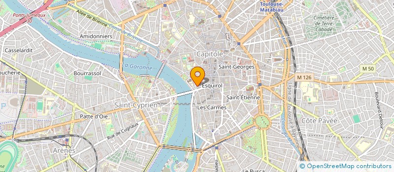 localisation de l'entreprise MADAME ELISA GARZELLI à TOULOUSE