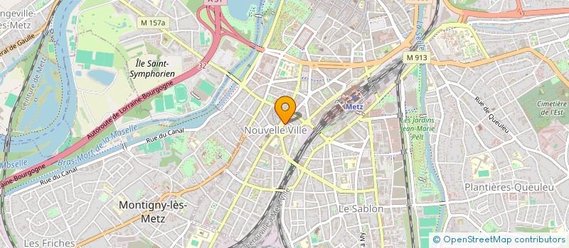 localisation de l'entreprise MADAME ELISA GAU  METZ