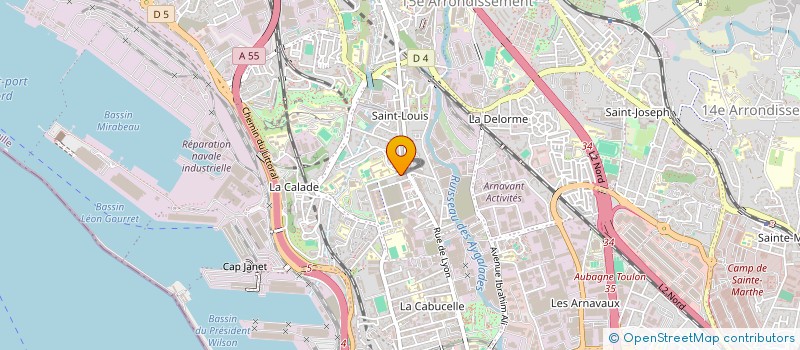 localisation de l'entreprise MADAME ELISA GAZAROSSIAN  LE ROVE