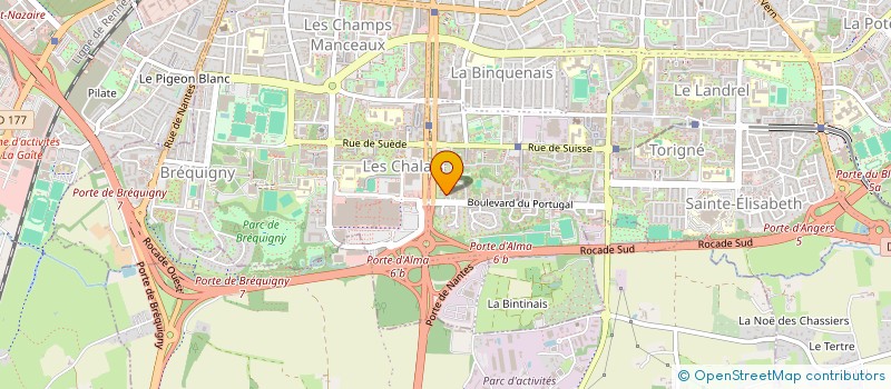 localisation de l'entreprise MADAME ELISA GICQUIAUD à RENNES
