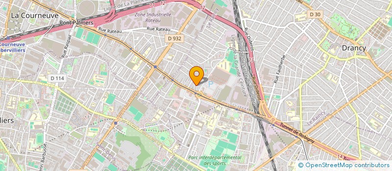 localisation de l'entreprise MADAME ELISA GIORGETTI à DRANCY