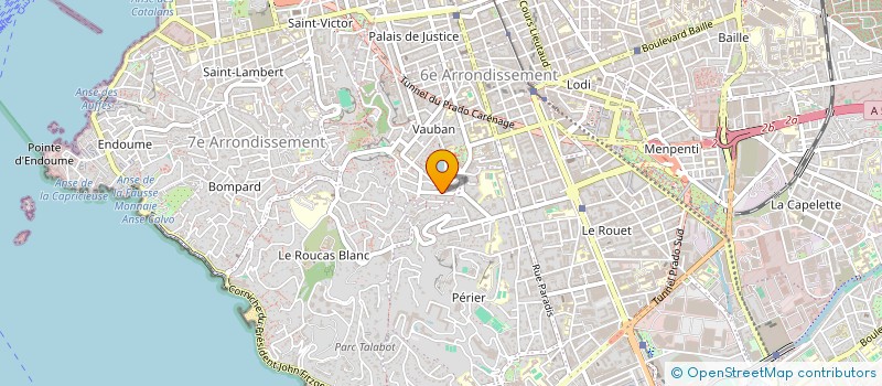 localisation de l'entreprise MADAME ELISA GODENIR à MARSEILLE