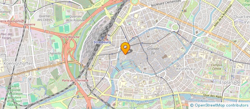 localisation de l'entreprise MADAME ELISA GONCALVES  STRASBOURG