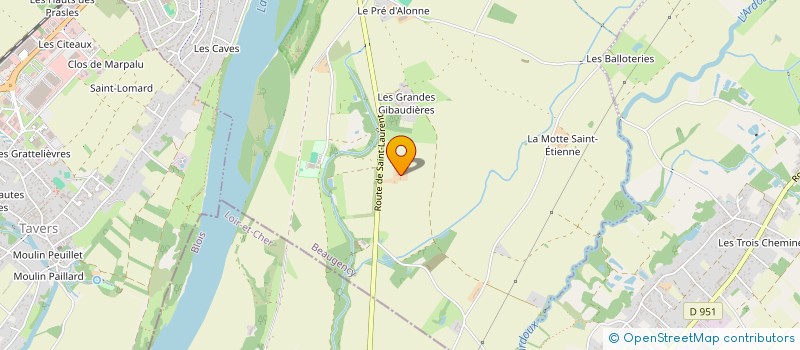 localisation de l'entreprise MADAME ELISA GREMERET à BEAUGENCY