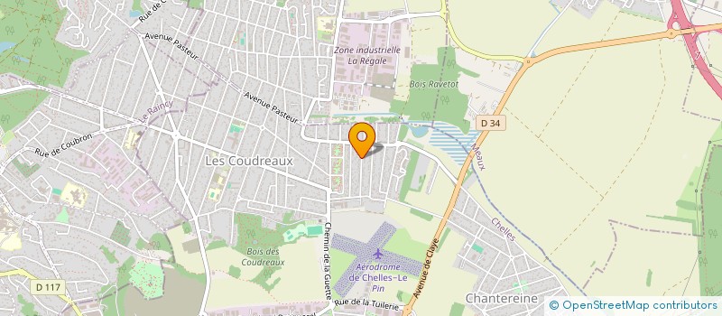 localisation de l'entreprise MADAME ELISA GRIVEAU à CHELLES