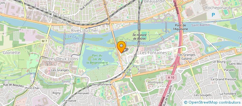 localisation de l'entreprise MADAME ELISA HARCHE  TOURS