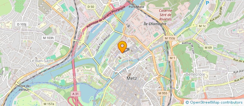 localisation de l'entreprise MADAME ELISA HARMAND à METZ