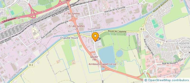 localisation de l'entreprise MADAME ELISA HOCHIN  ARMBOUTS-CAPPEL