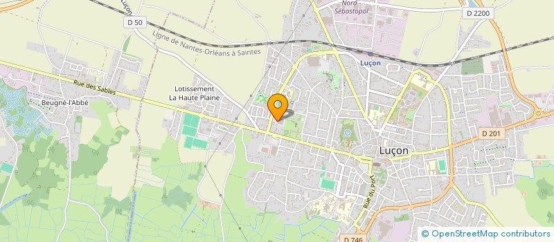 localisation de l'entreprise MADAME ELISA ILLIEN  LUCON