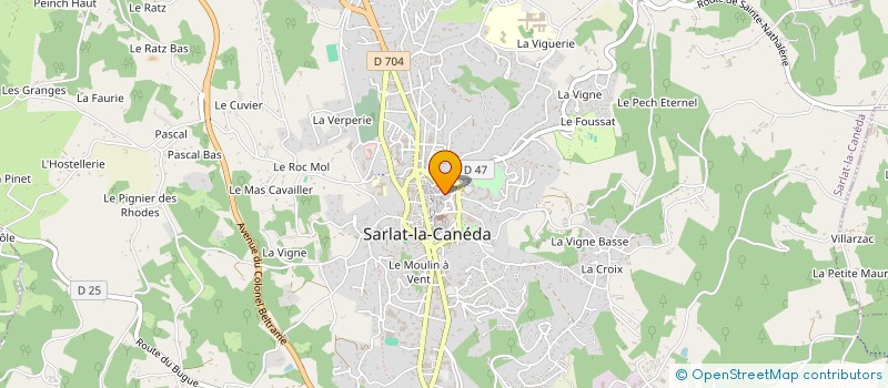 localisation de l'entreprise MADAME ELISA IONAS  SARLAT-LA-CANEDA