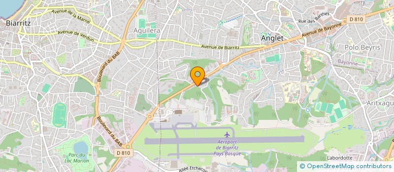 localisation de l'entreprise MADAME ELISA ITHURRIAGUE  BAYONNE