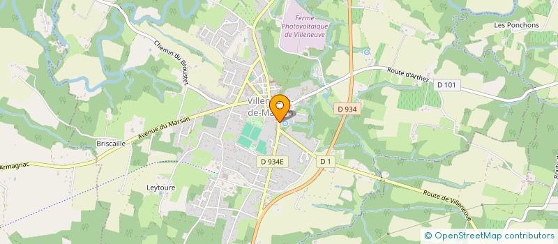 localisation de l'entreprise MADAME ELISA JEANMOUGIN  VILLENEUVE-DE-MARSAN