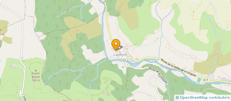 localisation de l'entreprise MADAME ELISA JESTIN  VERSOLS-ET-LAPEYRE