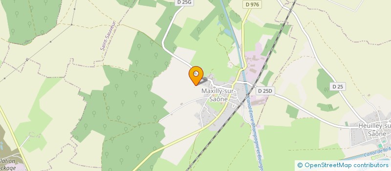 localisation de l'entreprise MADAME ELISA JIMENEZ  MAXILLY-SUR-SAONE