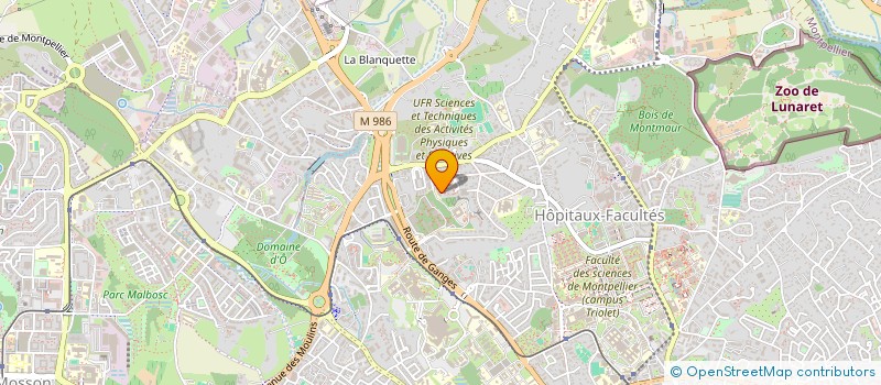 localisation de l'entreprise MADAME ELISA JOURDE à MONTPELLIER