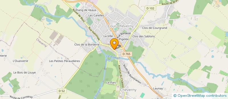 localisation de l'entreprise MADAME ELISA KEHAIAN  COUR-CHEVERNY