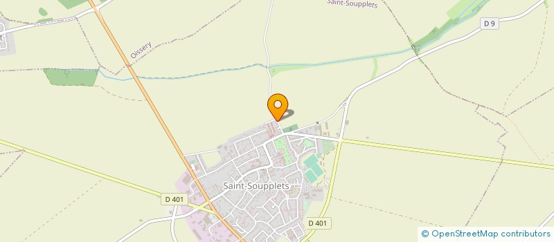 localisation de l'entreprise MADAME ELISA KHEDDACHE  SAINT-SOUPPLETS