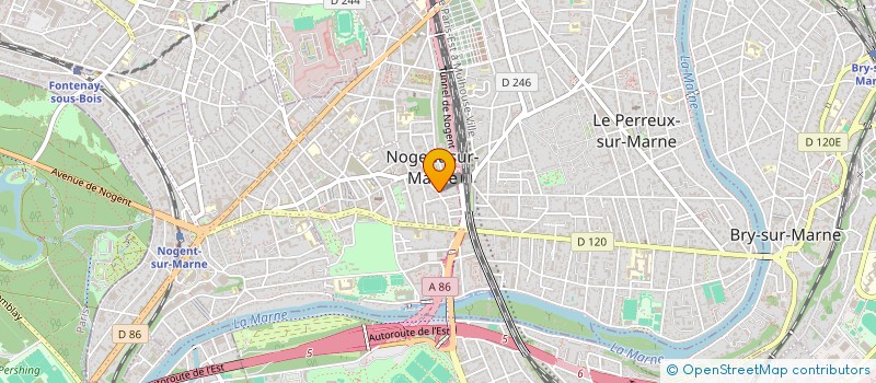 localisation de l'entreprise MADAME ELISA KUCUKASLAN  NOGENT-SUR-MARNE