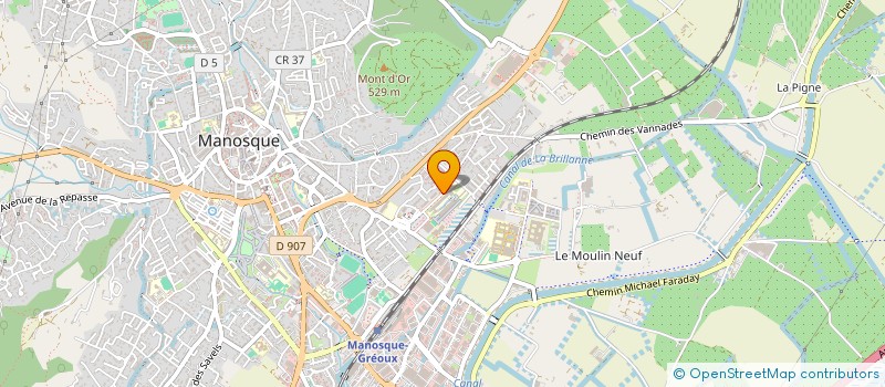 localisation de l'entreprise MADAME ELISA LAPOTRE à MANOSQUE
