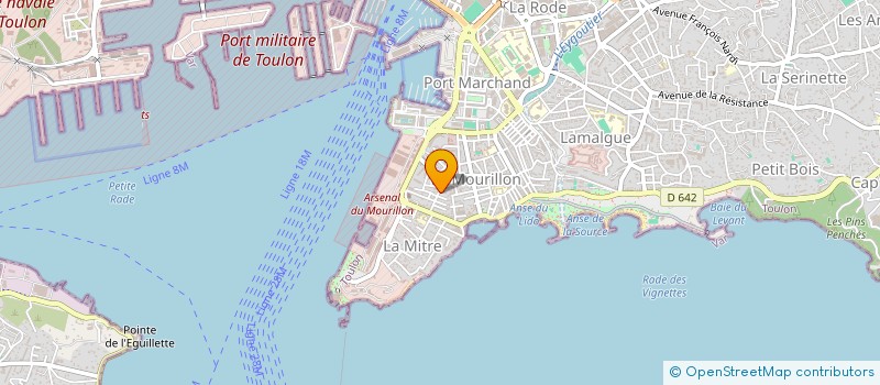 localisation de l'entreprise MADAME ELISA LAURENT  TOULON