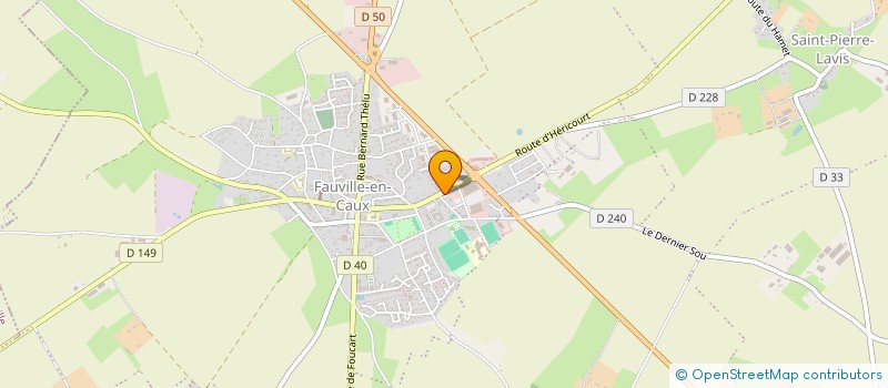 localisation de l'entreprise MADAME ELISA LAVISSE  TERRES-DE-CAUX