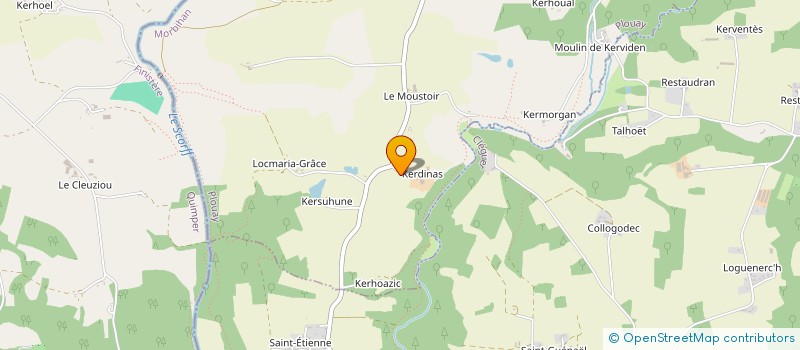 localisation de l'entreprise MADAME ELISA LE BIHAN à PLOUAY
