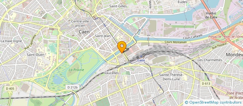 localisation de l'entreprise MADAME ELISA LEBLANC à CAEN