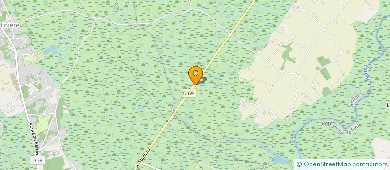 localisation de l'entreprise MADAME ELISA LECIRE à SOULLANS