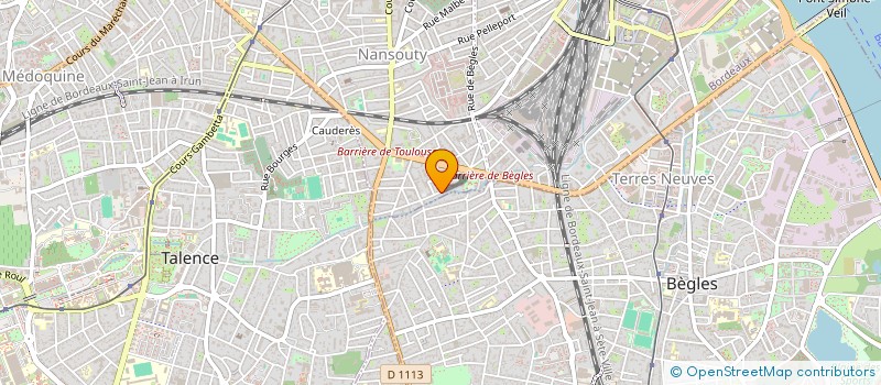 localisation de l'entreprise MADAME ELISA LECONTE  BORDEAUX