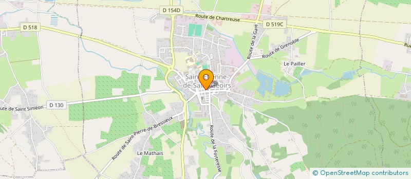 localisation de l'entreprise MADAME ELISA LECUELLE  SAINT-ETIENNE-DE-SAINT-GEOIRS