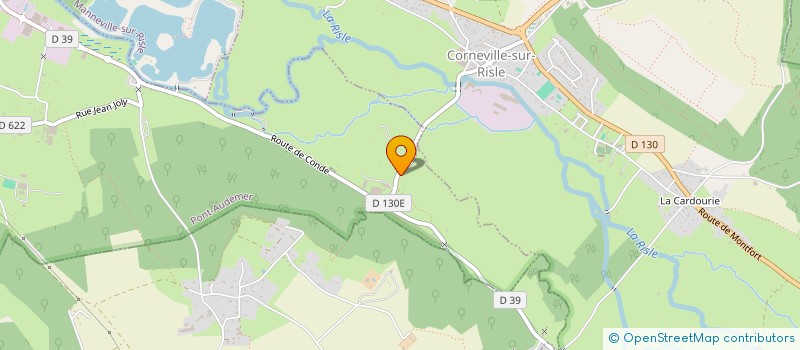 localisation de l'entreprise MADAME ELISA LECUREUR  PONT-AUDEMER