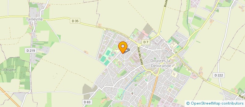 localisation de l'entreprise MADAME ELISA LEGRAIN à DOUVRES-LA-DELIVRANDE