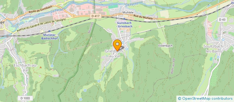 localisation de l'entreprise MADAME ELISA LEISSER  HOHROD