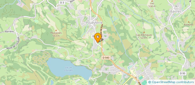 localisation de l'entreprise MADAME ELISA LEMARCHAND  POUEYFERRE