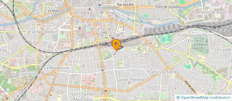 localisation de l'entreprise MADAME ELISA LEMASSON  RENNES