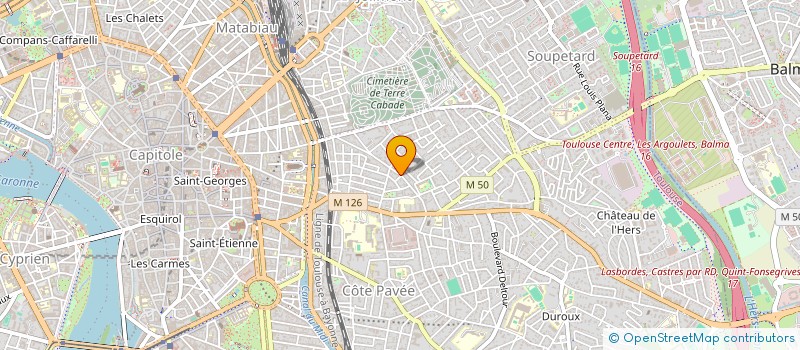 localisation de l'entreprise MADAME ELISA LENTISCO à TOULOUSE