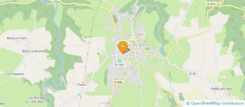 localisation de l'entreprise MADAME ELISA LIPREAU à EVAUX-LES-BAINS