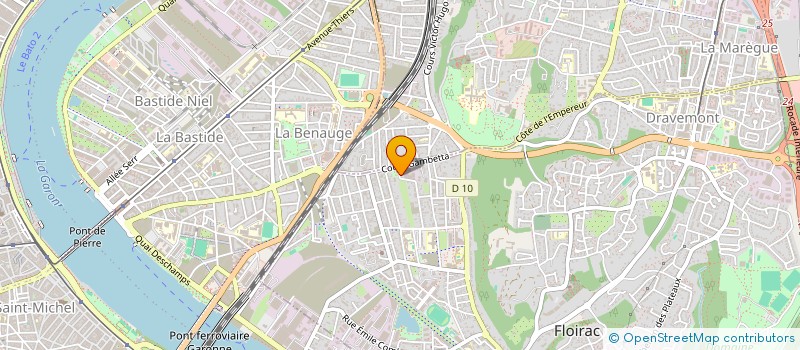 localisation de l'entreprise MADAME ELISA MARASHI  FLOIRAC