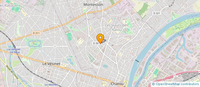 localisation de l'entreprise MADAME ELISA MARCAZZAN  CHATOU