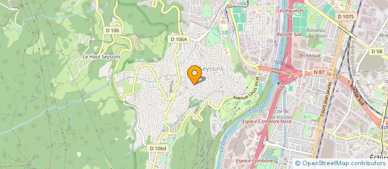 localisation de l'entreprise MADAME ELISA MARTIN CULET  VALENCE