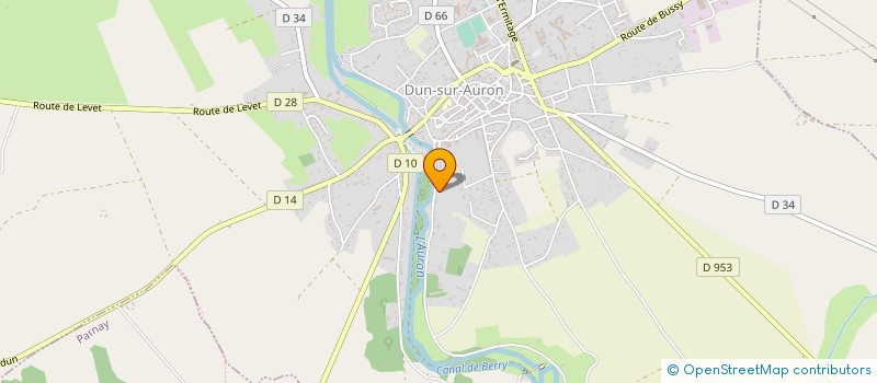 localisation de l'entreprise MADAME ELISA MASSARI  DUN-SUR-AURON