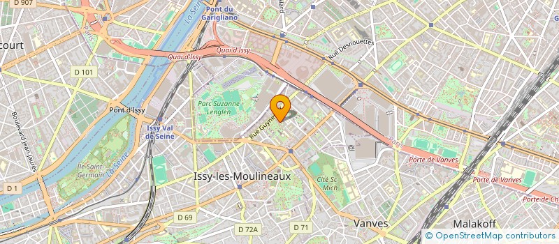 localisation de l'entreprise MADAME ELISA MATHEY à ISSY-LES-MOULINEAUX