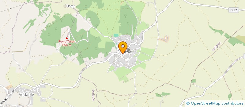 localisation de l'entreprise MADAME ELISA MENNA  SOLIGNAT