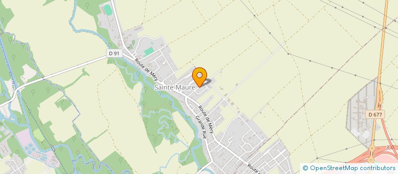 localisation de l'entreprise MADAME ELISA MEYER  SAINTE-MAURE
