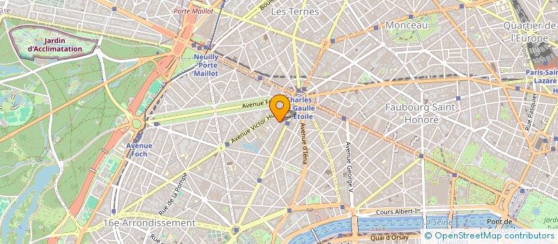 localisation de l'entreprise MADAME ELISA MONTI  PARIS